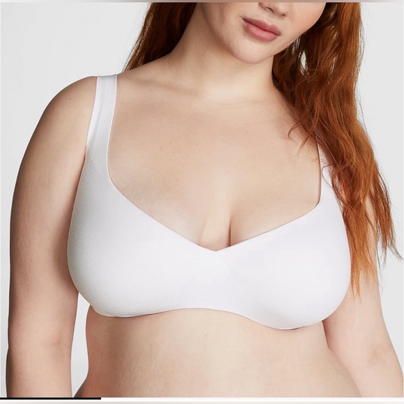 PINK LOUNGIN' LIGHTLY LINED SCOOP BRALETTE - Picture 2 of 10